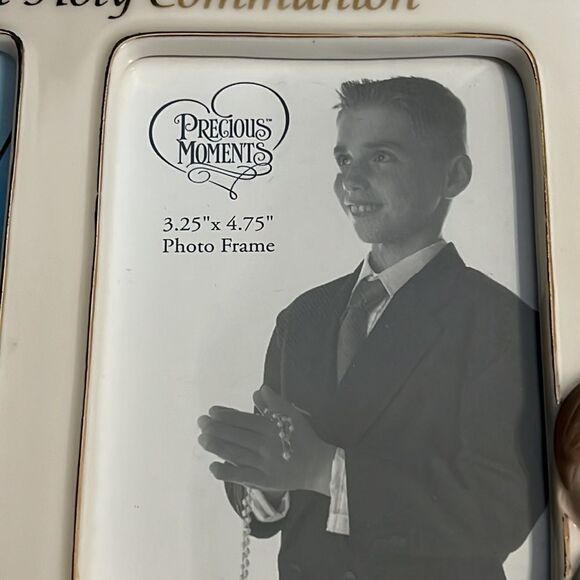 Precious Moments Boy First Holy Communion Photo Picture Frame NWOT - Picture 8 of 9